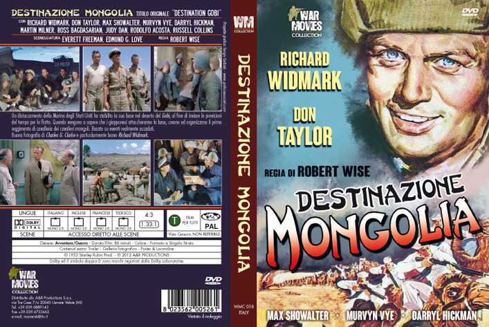 Destinazione Mongolia (1953) <br> War Movies Collection<br>A&R Productions